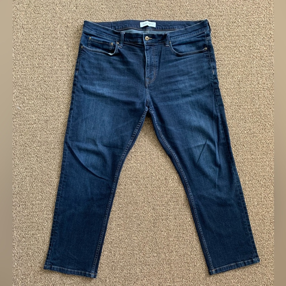 Comfort stretch tailored fit denim